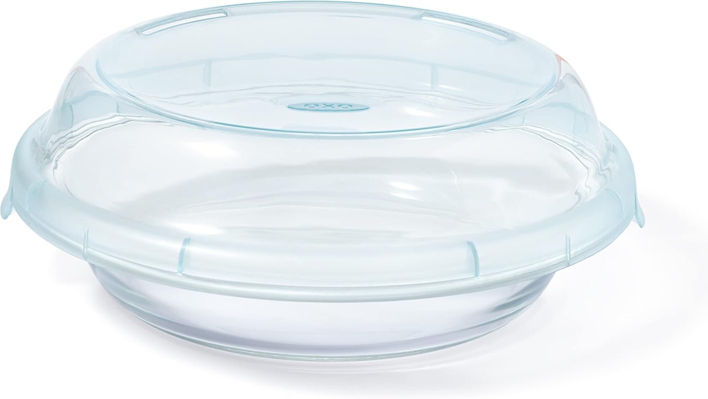 OXO Good Grips Glass Pie Plate with Lid for Baking & Storage
