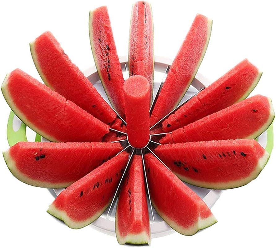 ZaH Melon Slicer Multifunctional Handheld Round Divider Watermelon Cut