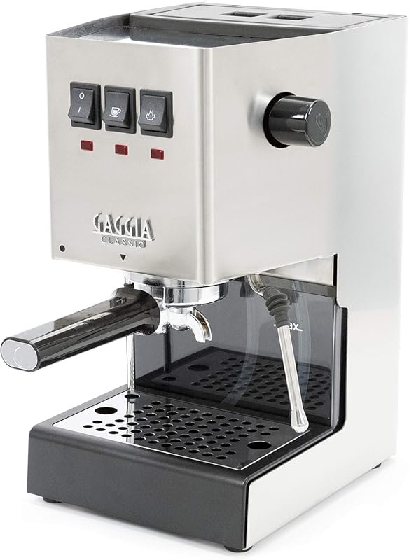 Gaggia E24 Brushed Stainless Steel Espresso Machine