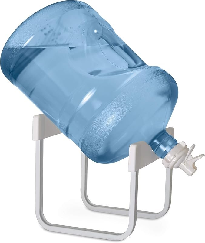Brio Stainless Steel Stand & Dispenser Valves for 3–5 Gallon Jugs, BPA