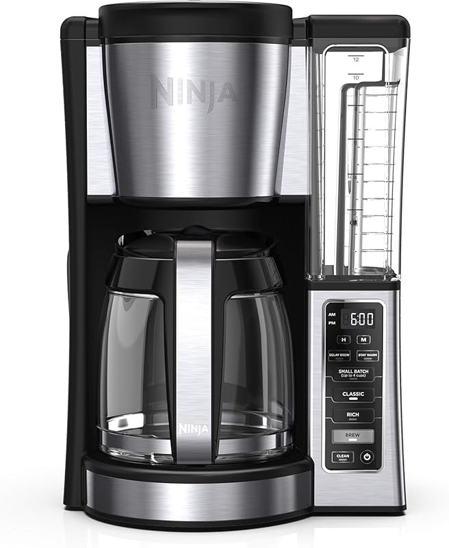 Ninja 12-Cup Programmable Coffee Brewer with Dual Brew Styles & Adjust