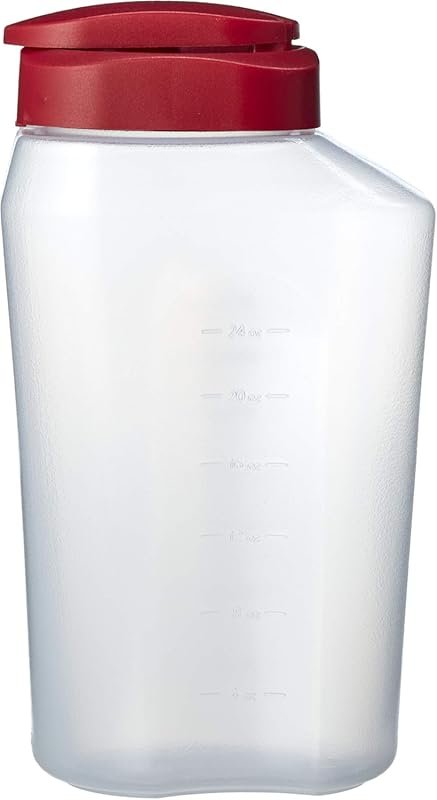 GoodCook BPA-Free 1 Quart Mixing Pitcher with Snap Lock Lid – Easy Pou