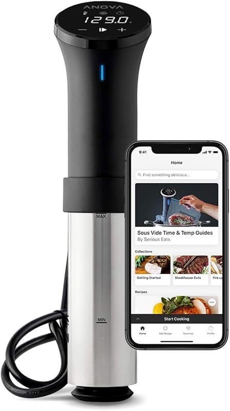 Anova Culinary 1000W WiFi Sous Vide Precision Cooker 2.0
