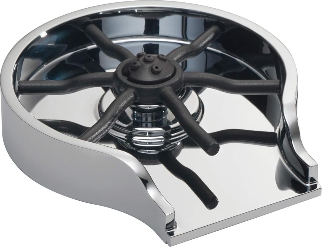 Delta Chrome Glass Rinser for Kitchen Sinks Bar Accessory GR150