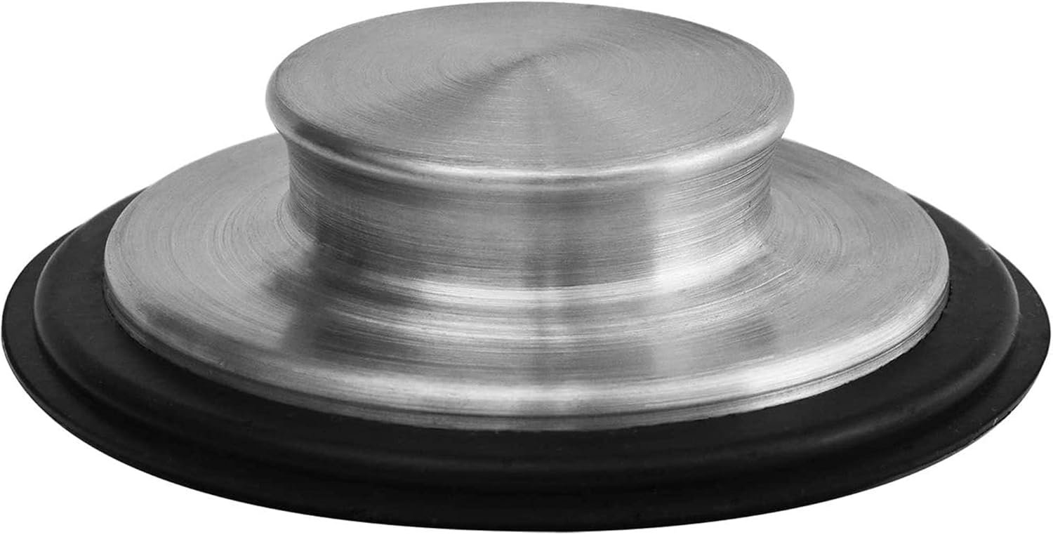 Stainless Steel Garbage Disposal Plug Fits 3 1/2