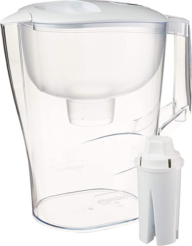 Amazon Basics 10-Cup Pitcher, WQA/NSF Certified, Made in Europe