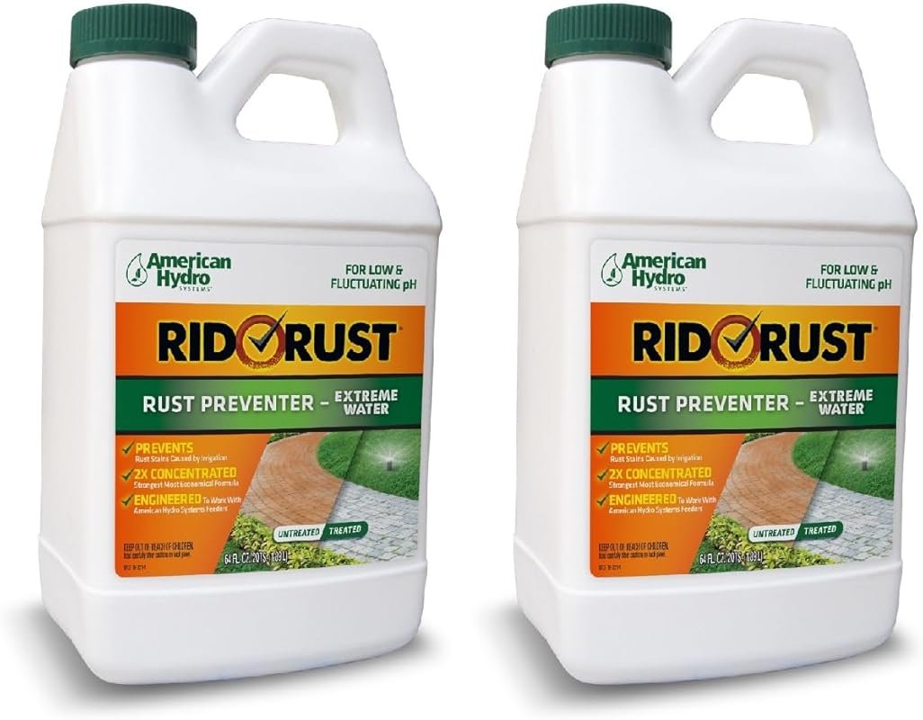 RR2 Rid O' Extreme Rust Stain Preventer for Irrigation Systems 64 Oz 2