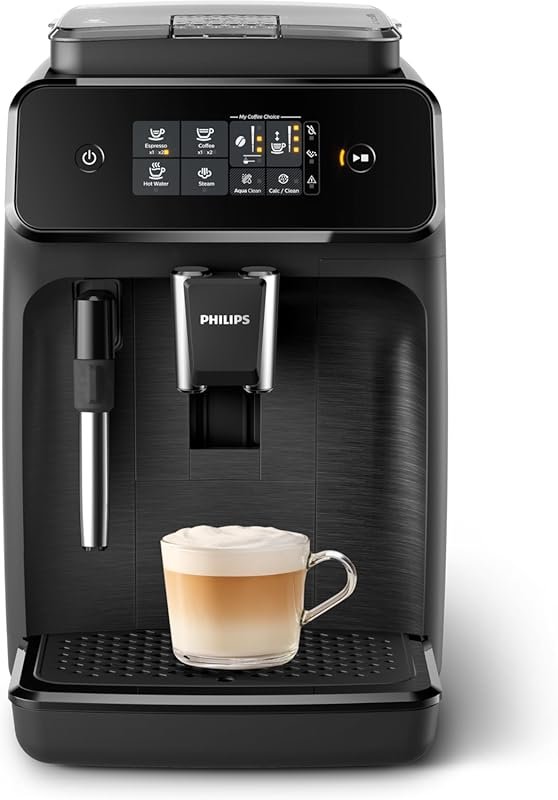 Philips 1200 Series Espresso Machine with Ceramic Grinder, Classic Fro
