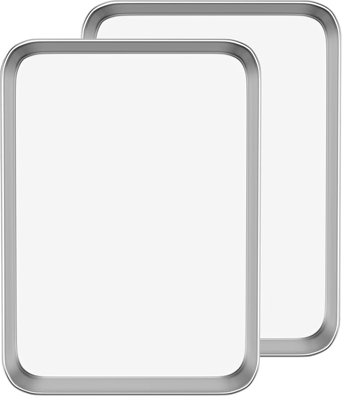 Umite Chef Stainless Steel Cookie Sheets (2 Pack), 16x12