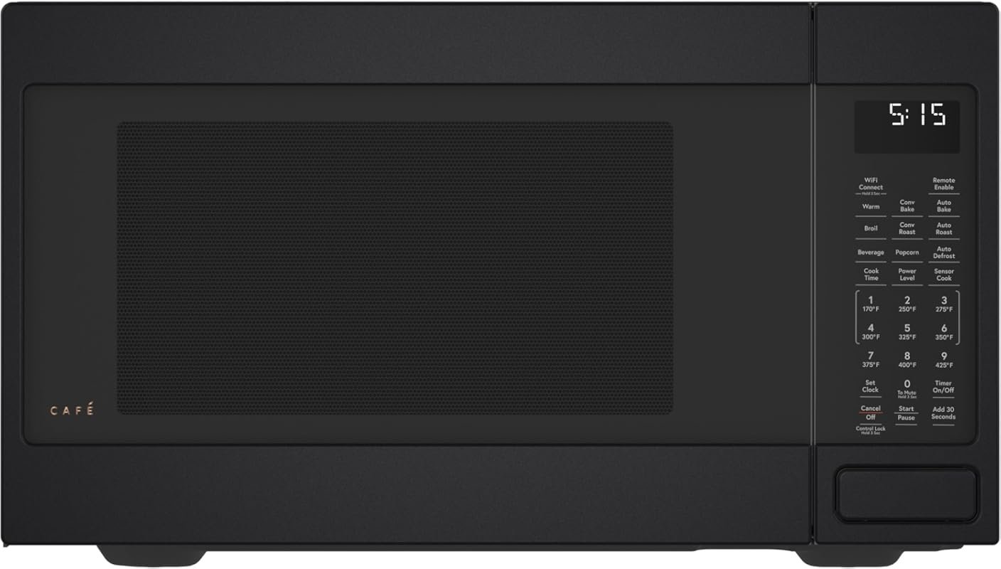 Café Smart Convection Microwave, WiFi Scan-to-Cook, 1.5 Cu.Ft, Matte B