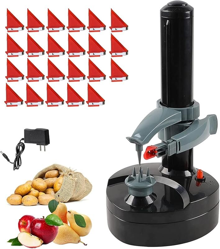 Electric Potato Peeler with 23 Replacement Blades – Rotato Express Aut