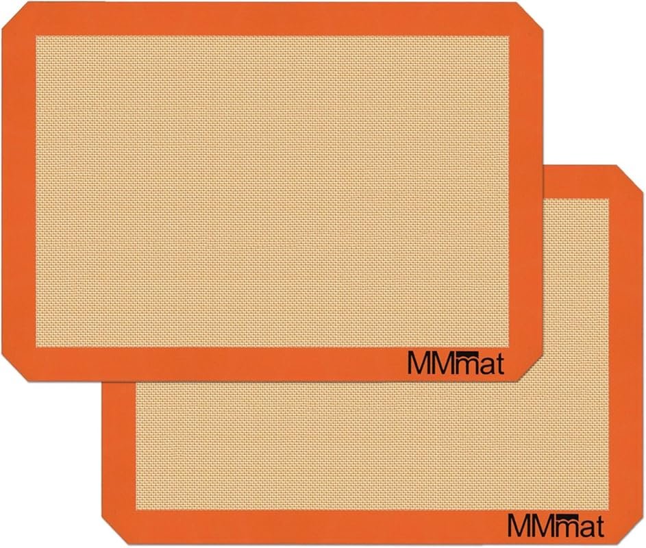 German Quality Silicone Baking Mat, Non-Slip Reusable Half Sheet Liner