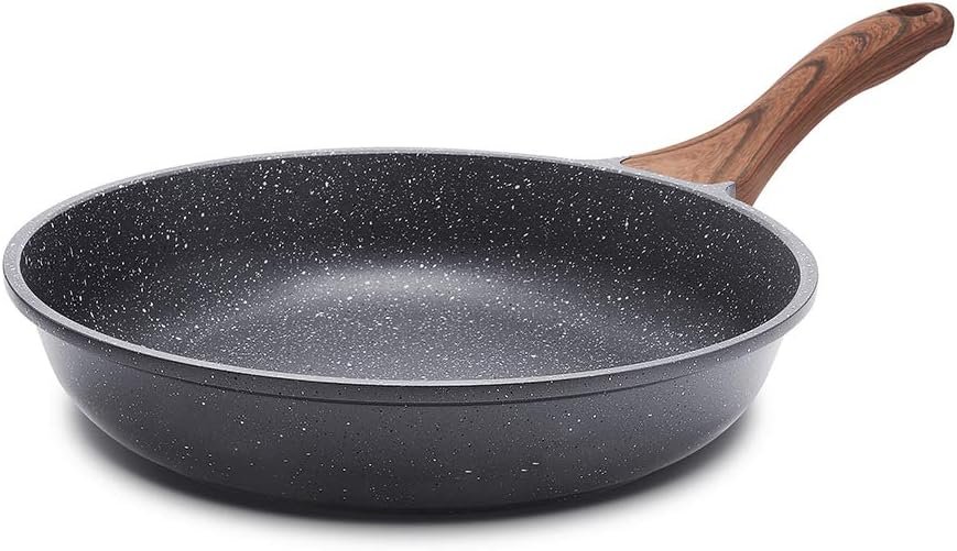 SENSARTE Swiss Granite Coating Nonstick Frying Pan, 9.5 Inch, PFOA Fre