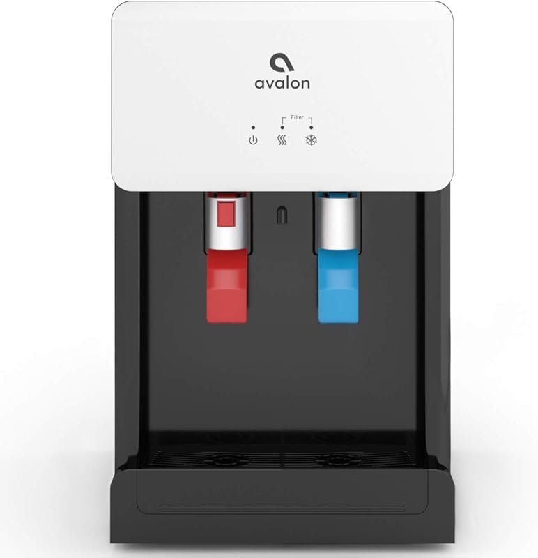 Countertop bottleless water cooler with 2-stage NSF-certified filters 