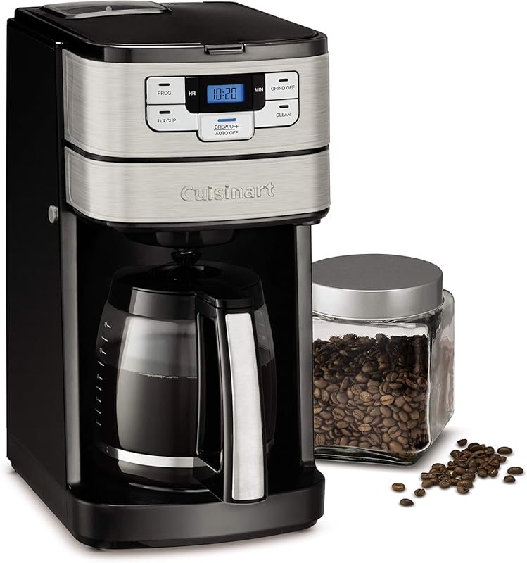 Cuisinart Automatic Grind & Brew 12-Cup Coffee Maker, Blade Grinder, P