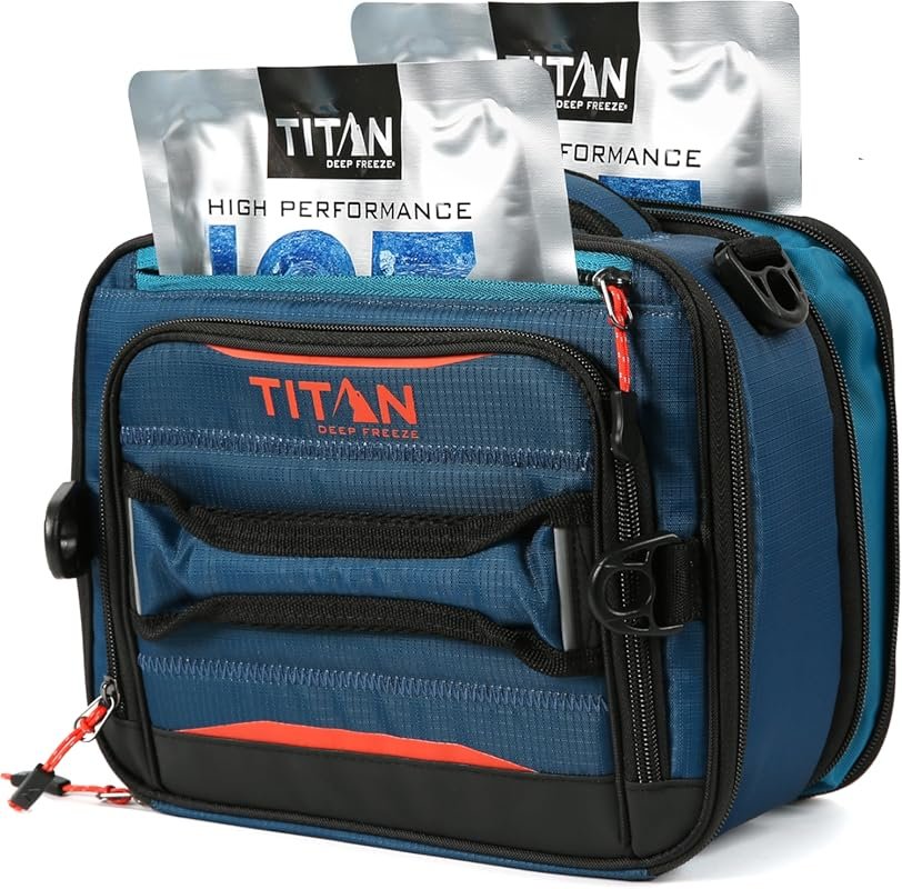 Titan High-Performance Expandable Insulated Lunch Box – Blue
