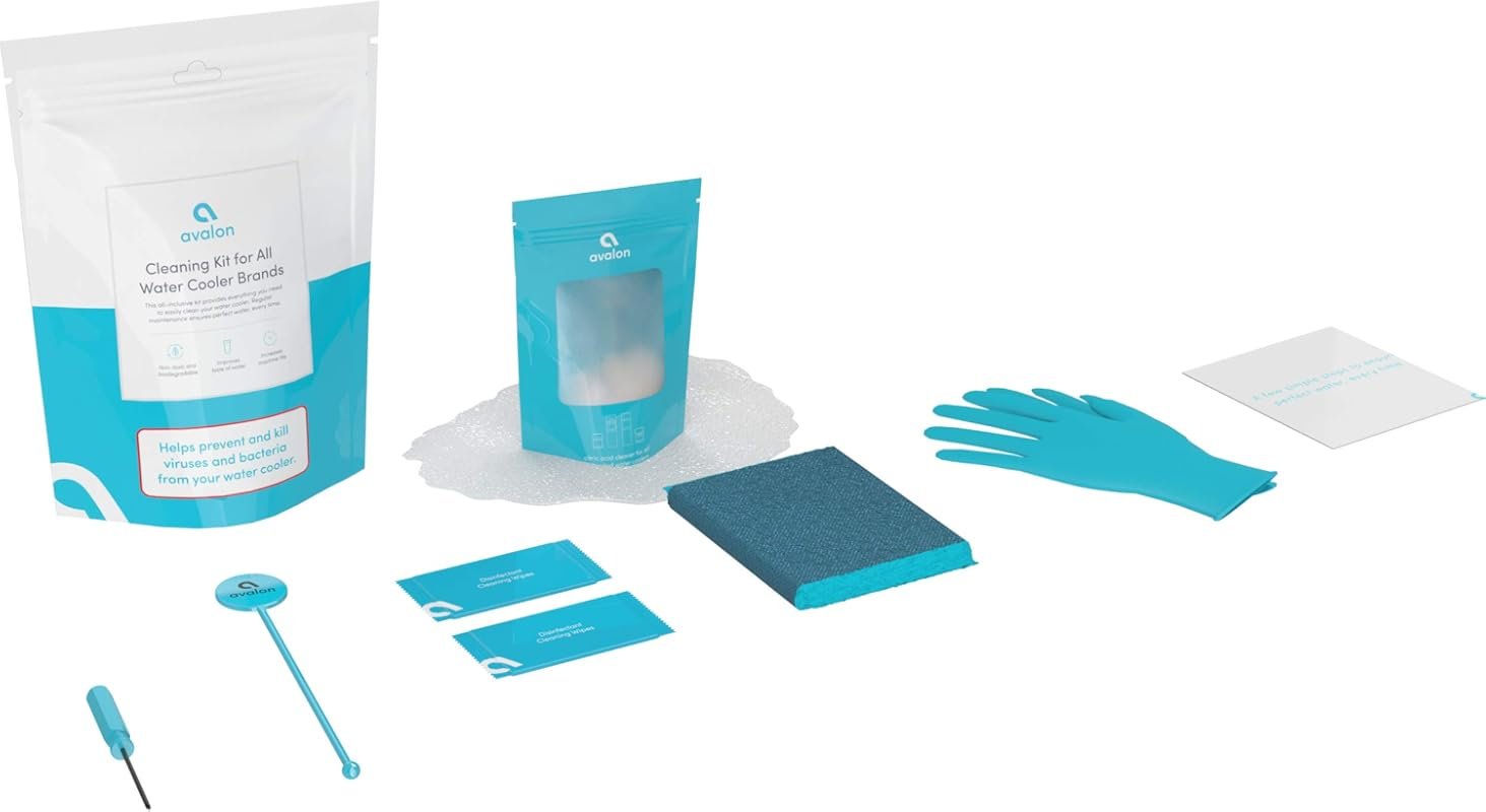 Avalon Water Cooler Cleaning Kit Removes Mineral Buildup and Limescale