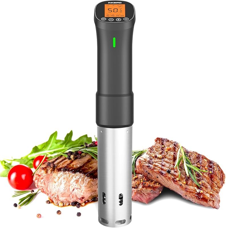 INKBIRD 1000W WIFI Sous Vide Cooker with APP Recipes & Mobile Alerts