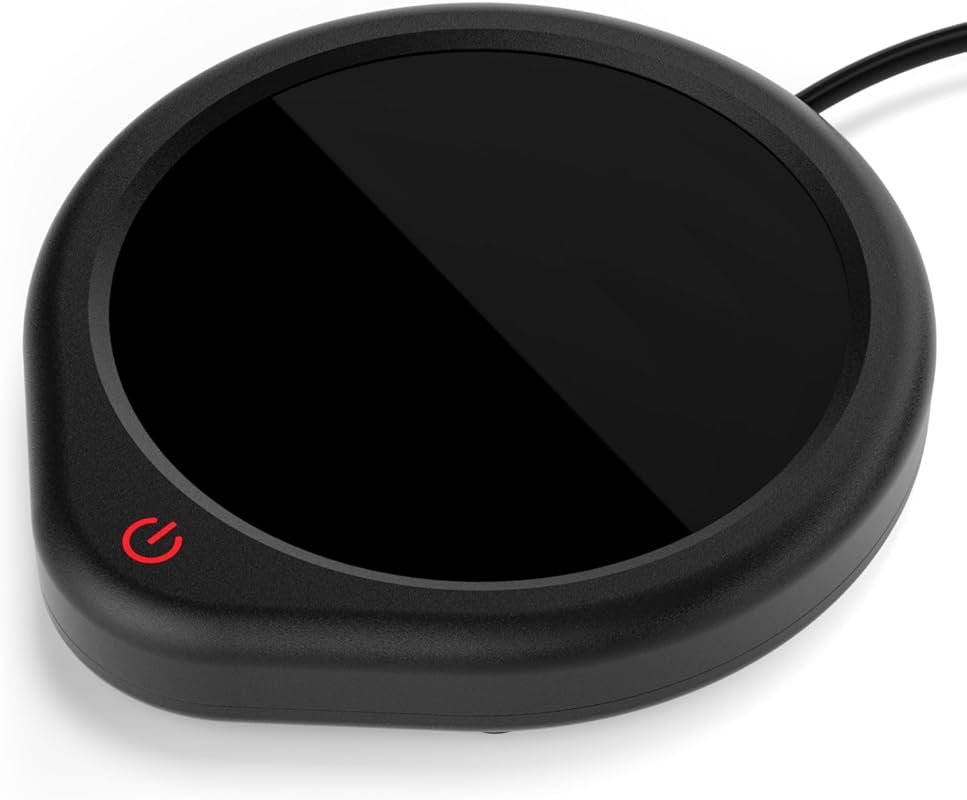 Oracer Smart Cup Warmer with Auto Shut Off, 4 Temp Settings – Heats Al