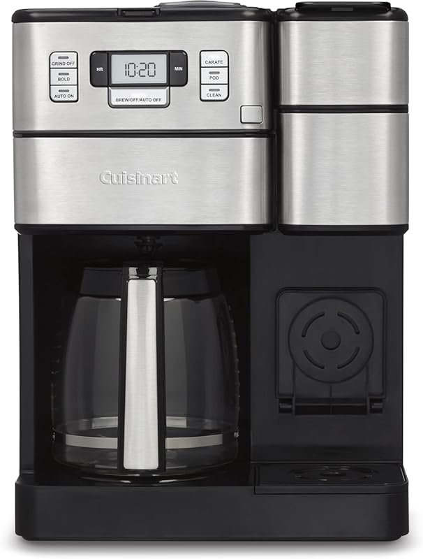 Cuisinart Coffee Center Grind and Brew Plus, Built-in Grinder, Single-