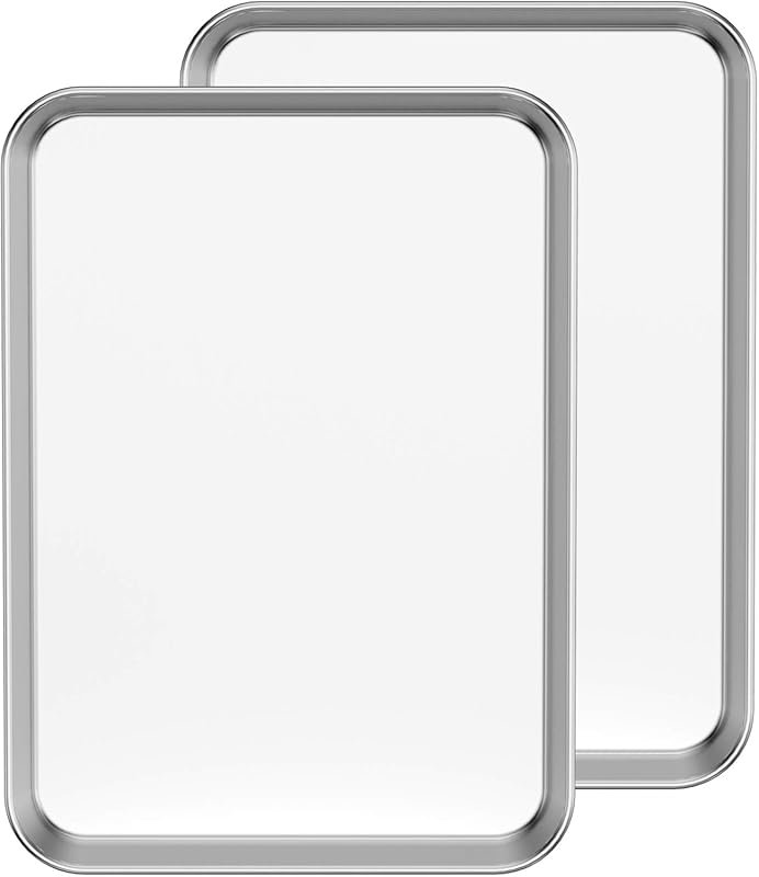 Bastwe 18” Commercial Grade Stainless Steel Baking Pan – Non-toxic, Mi