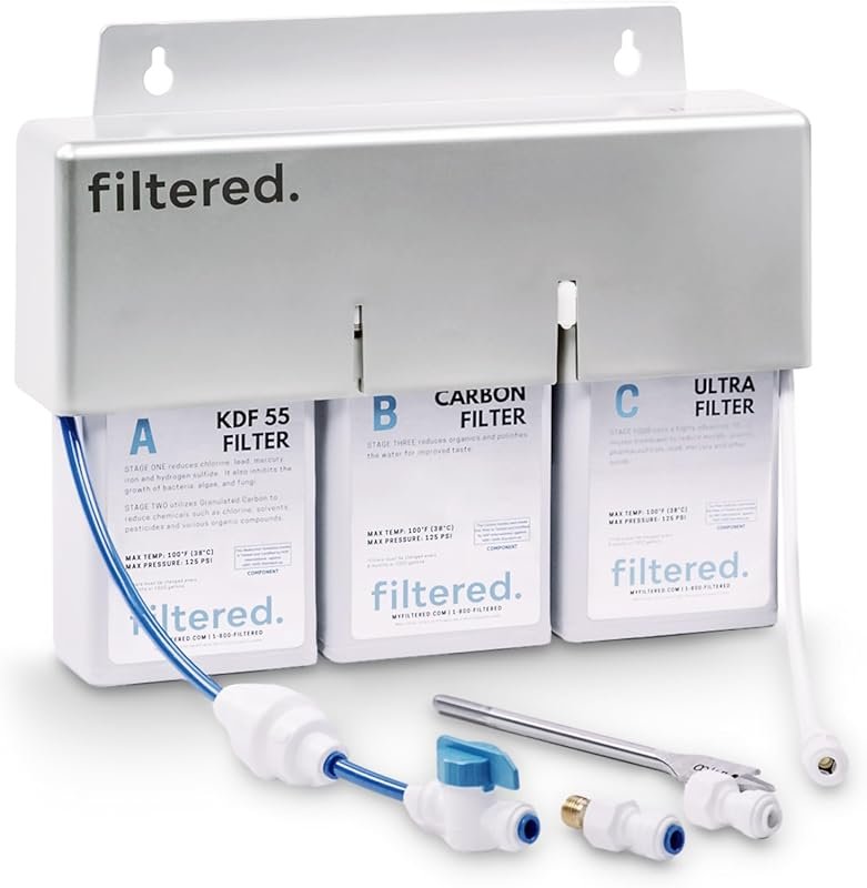 Universal Inline Water Filter Kit for Refrigerators & Ice Makers – Hig