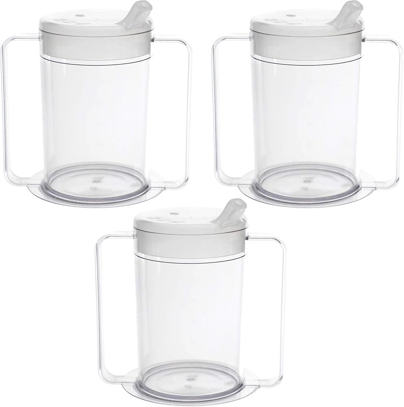 Providence 12 oz Spillproof Sippy Cup with Handles for Adults – Made i
