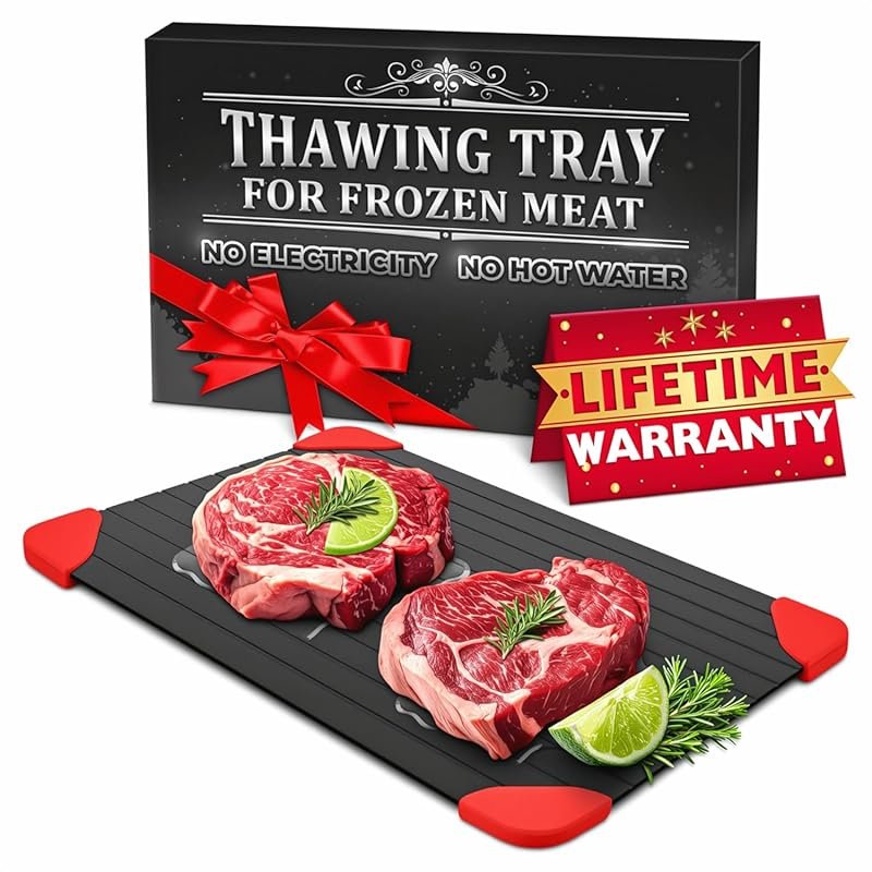 High Thermal Conductivity Defrosting Tray with Silicone Corners, Hangi