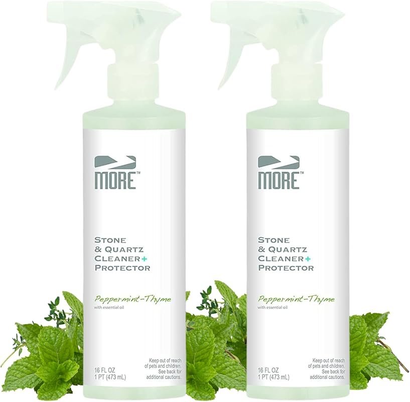 Water-Based Quartz & Stone Cleaner + Protector Twin Pack (16oz Each)