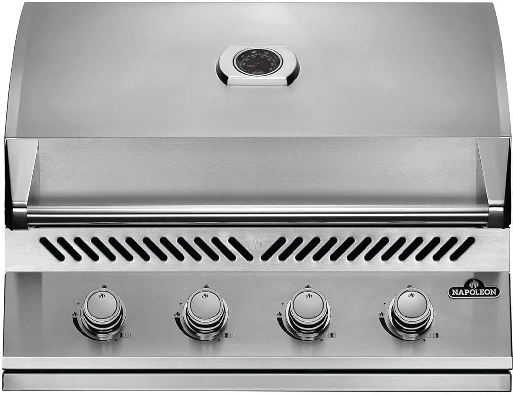 Napoleon 32-Inch Built-In Natural Gas Grill with Marine Stainless Stee