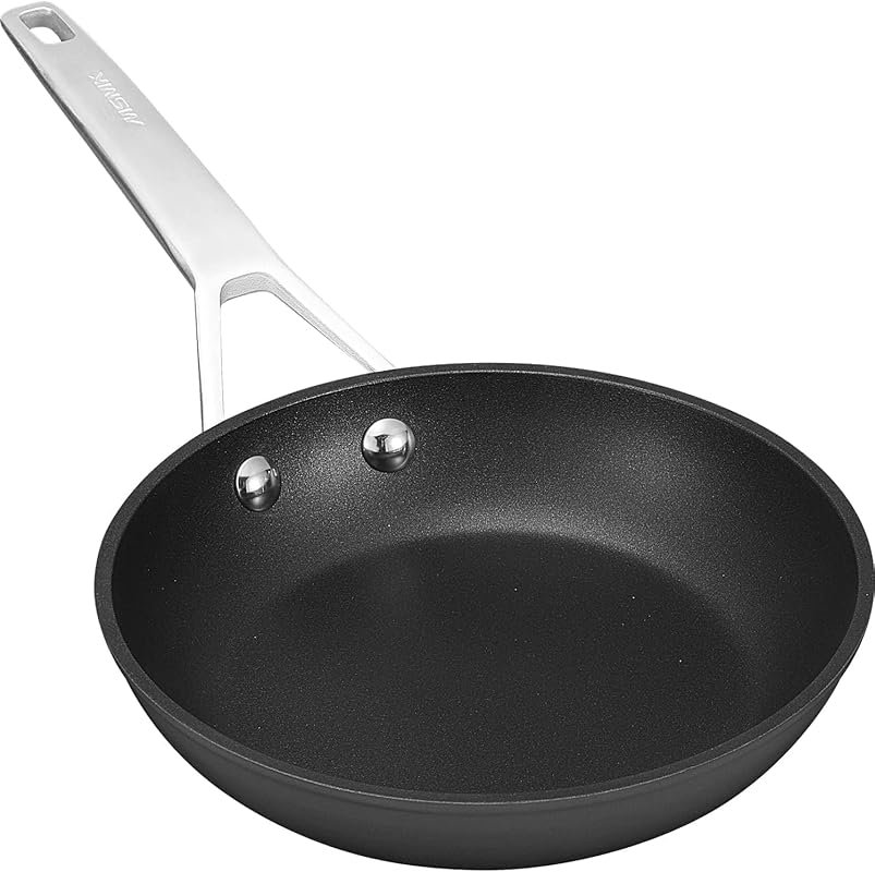 MsMk 7-Inch Carbonize Nonstick Omelette Pan, Scratch-Resistant, Induct