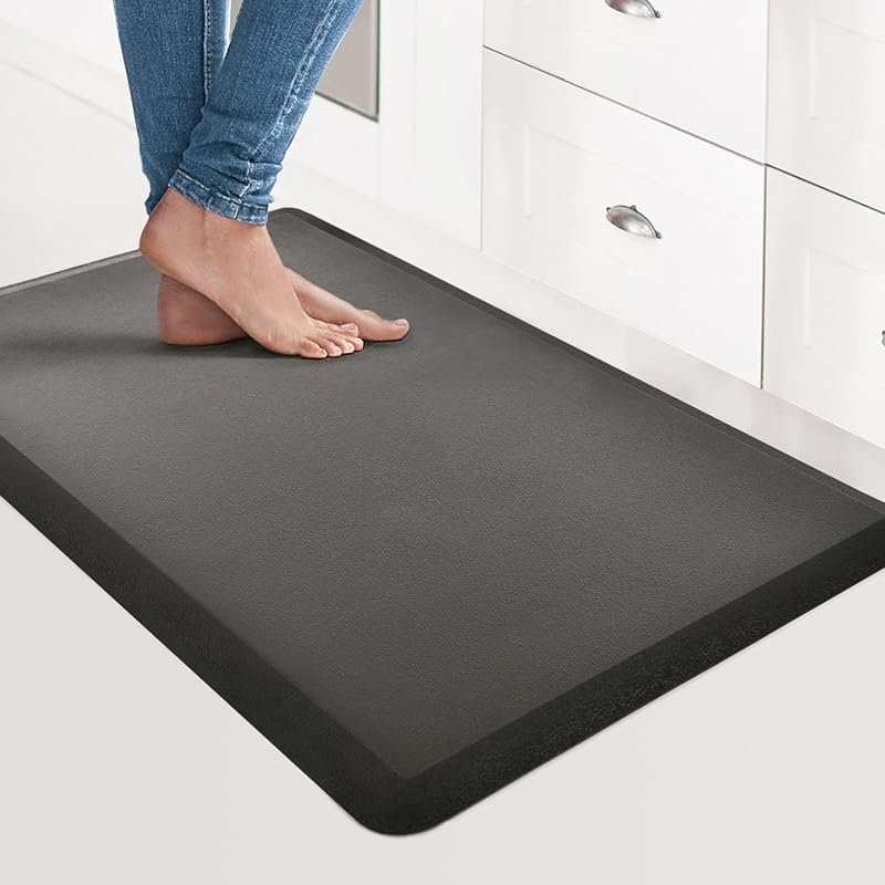Art3d 1/2 Inch Cushioned Anti Fatigue Mat, Non-Slip Comfort Rug for St