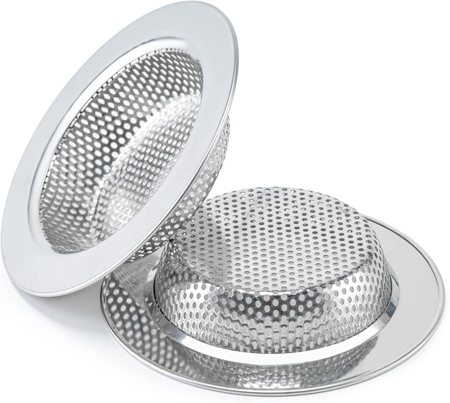 Honmein Double-Layer Sink Strainer, 4.5