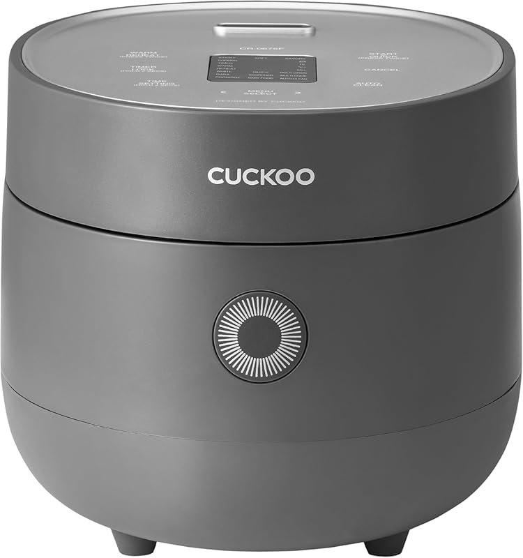 CUCKOO Micom 6-Cup Rice Cooker with Nonstick Pot, Quick Rice Mode & Au