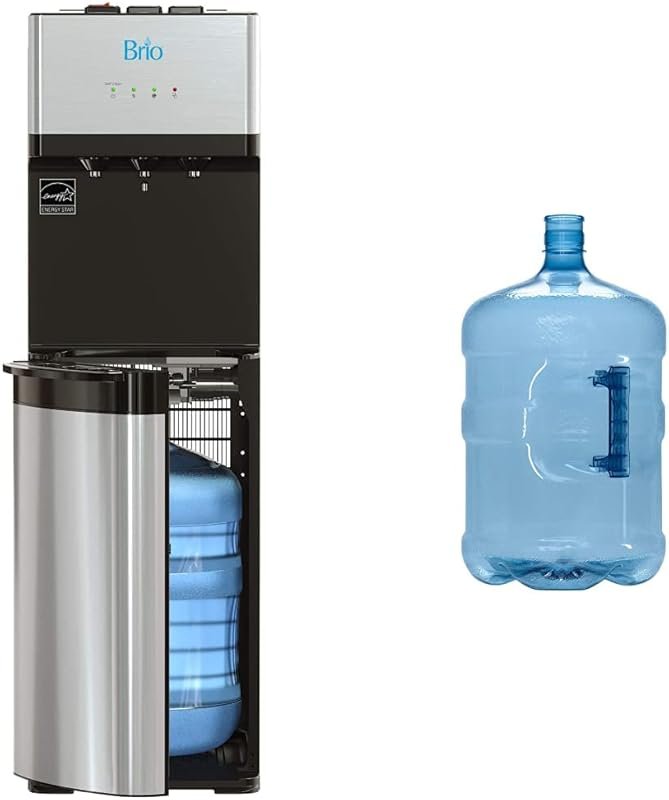 Brio Limited Edition Self Cleaning Bottom Loading Water Cooler, 3 Temp