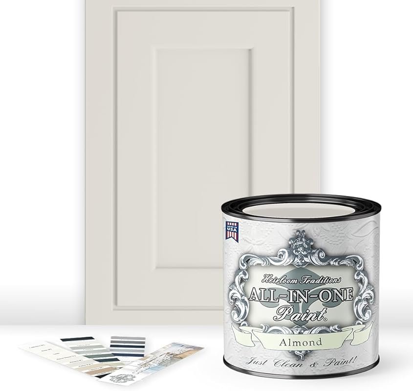 Heirloom Traditions Almond Quart All-In-One Paint – Durable Cabinet & 