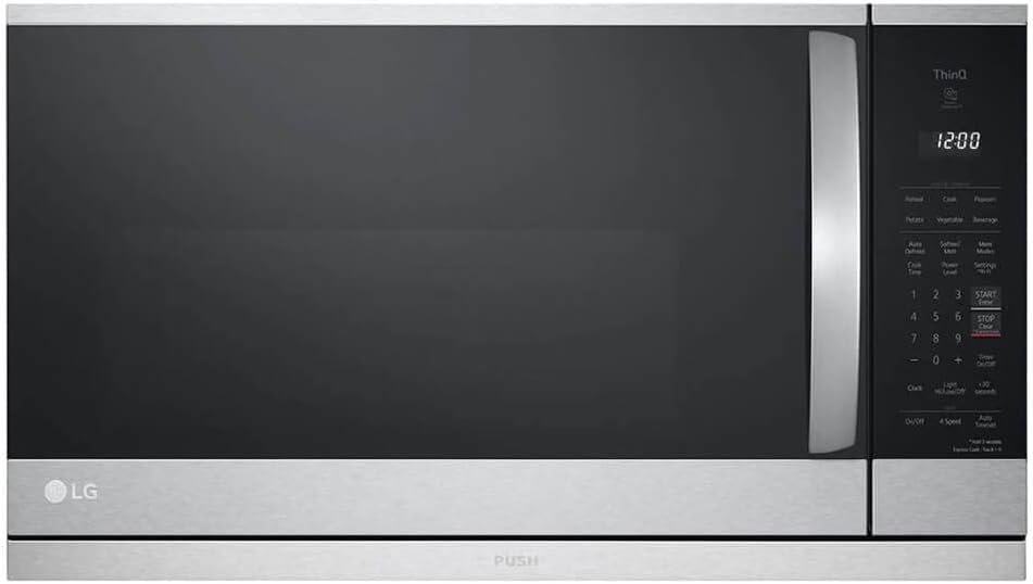30 in. PrintProof Stainless Steel Over-the-Range Microwave with Extend