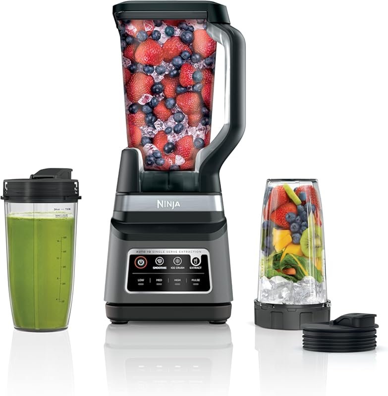 Ninja BN751 Professional Plus DUO Blender with 1400 Peak Watts, 3 Auto