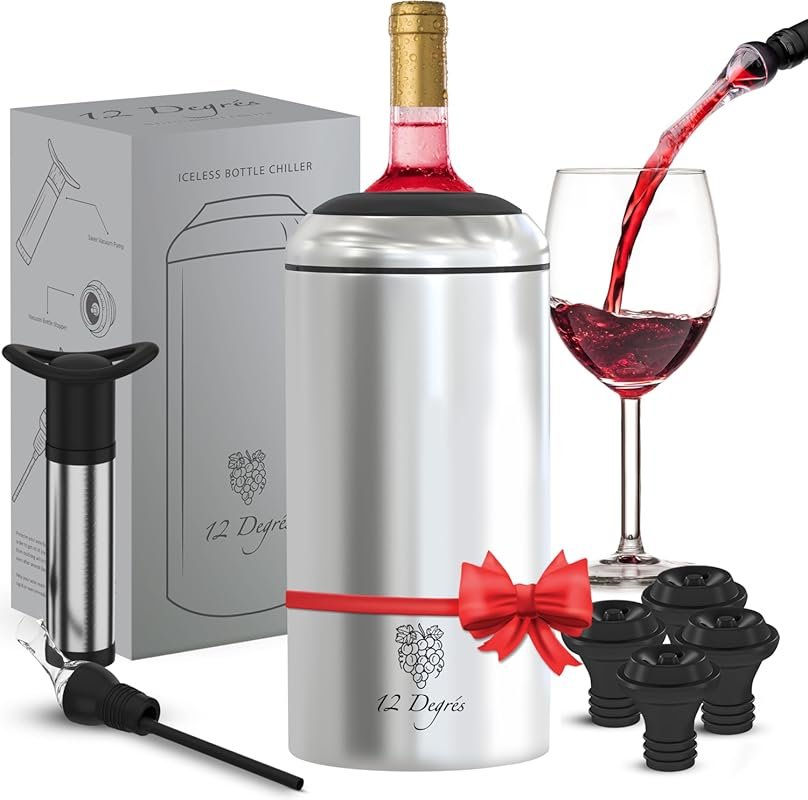 OGGI Double Wall Insulated Tabletop Wine Chiller