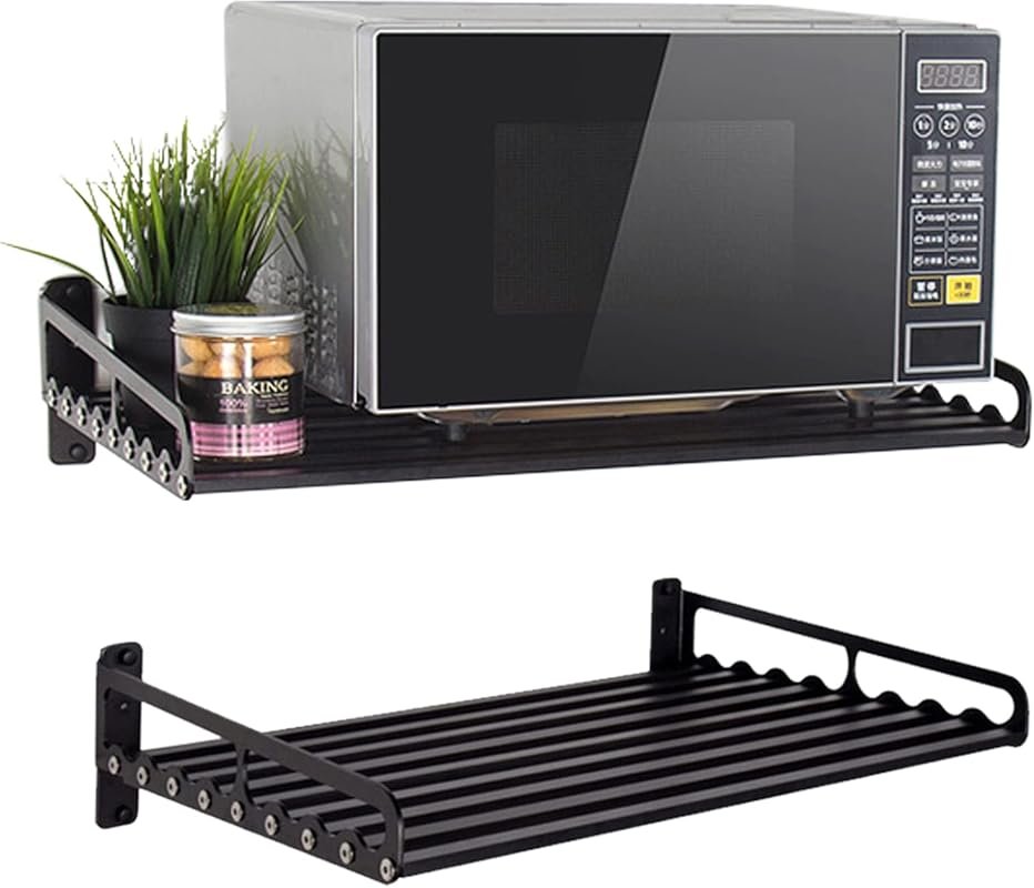 Wall-Mounted Microwave Oven Rack – 23.58