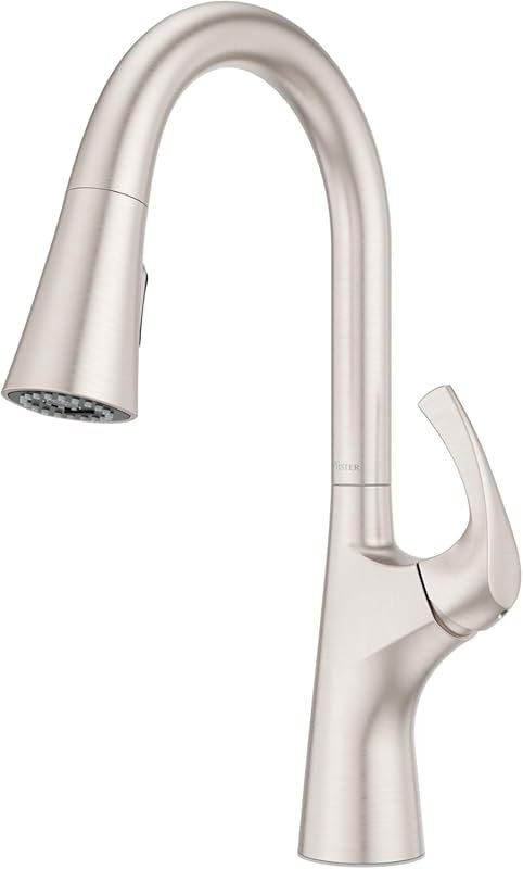 Pfister Talega Spot Defense Stainless Steel Kitchen Faucet with Pull D