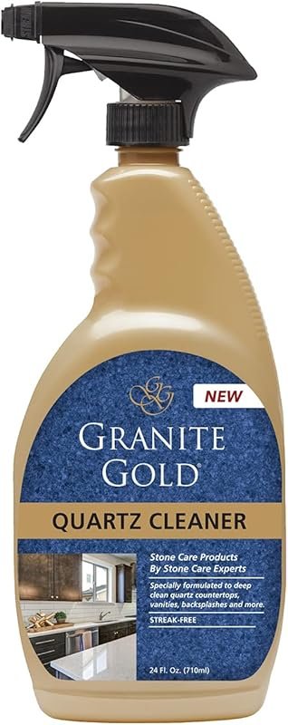 Granite Gold Quartz Cleaner Spray for Silestone, Cambria & All Quartz 