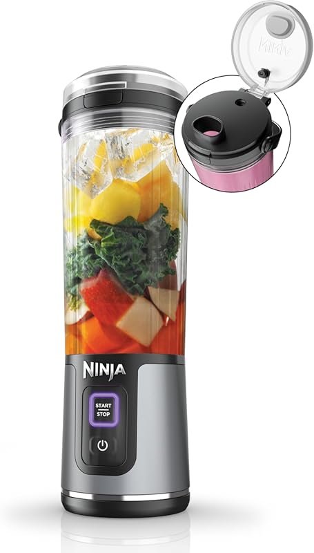 Ninja BC151BK Blast Portable Blender with USB-C Rechargeable Leakproof