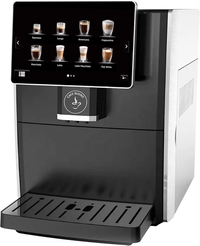 Cafe Bueno Super Automatic Espresso Machine with Grinder & Milk Frothe