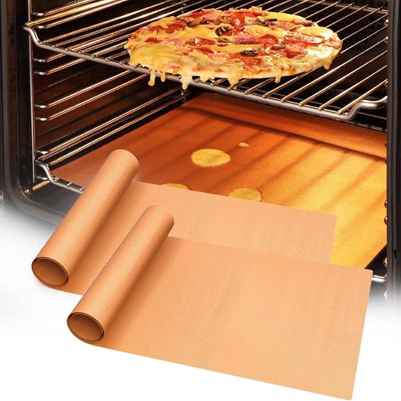 UBeesize Copper Oven Liners – BPA & PFOA Free, Non-Stick, for All Oven