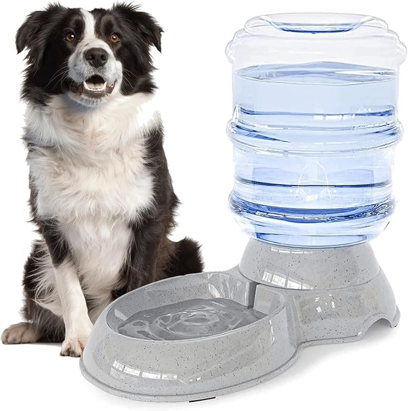 3 Gallon Automatic Dog Water Dispenser with Gravity Refill, Large Capa