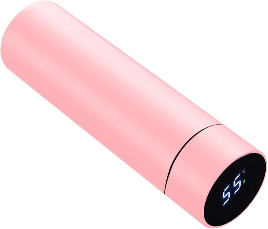 Smart Stainless Steel Water Bottle with LCD Touch Screen – Keep Hot or