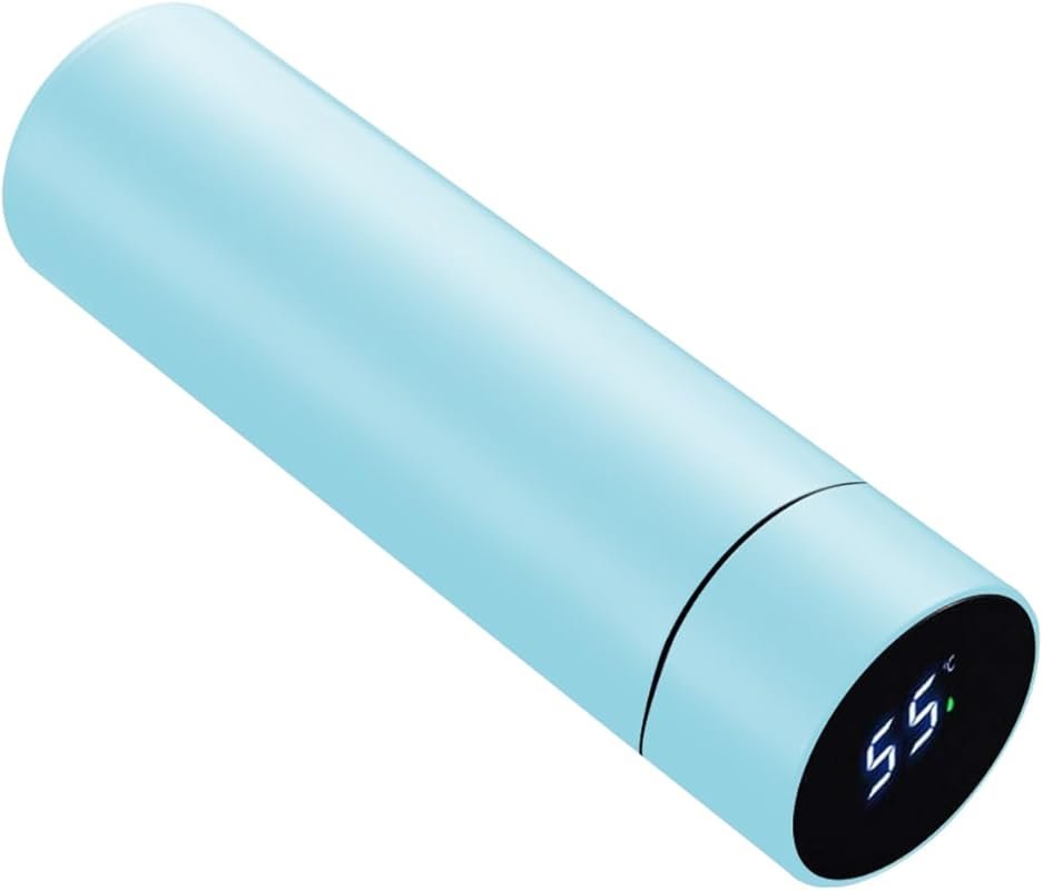 Smart Stainless Steel Travel Mug with LCD Screen – Keep Drinks Hot or 