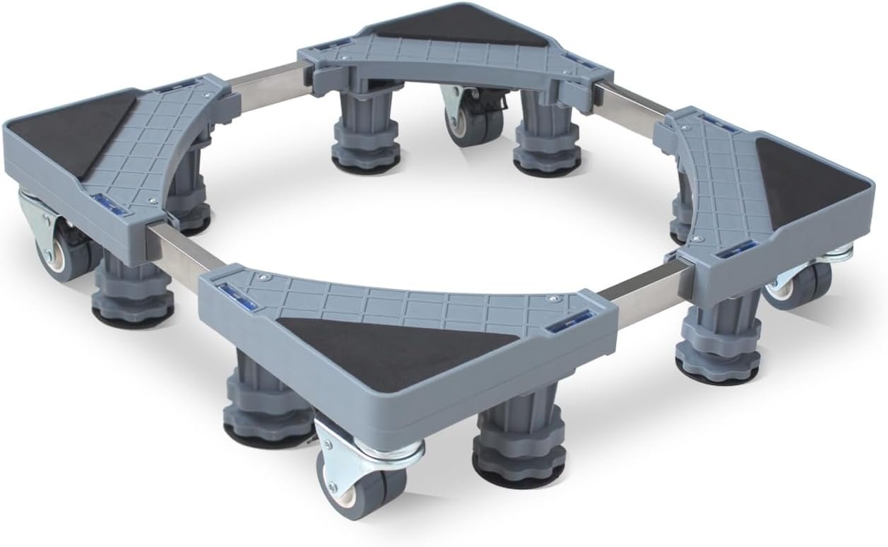 MaxWorks Mobile Base Stand with Locking Wheels for Washers & Appliance