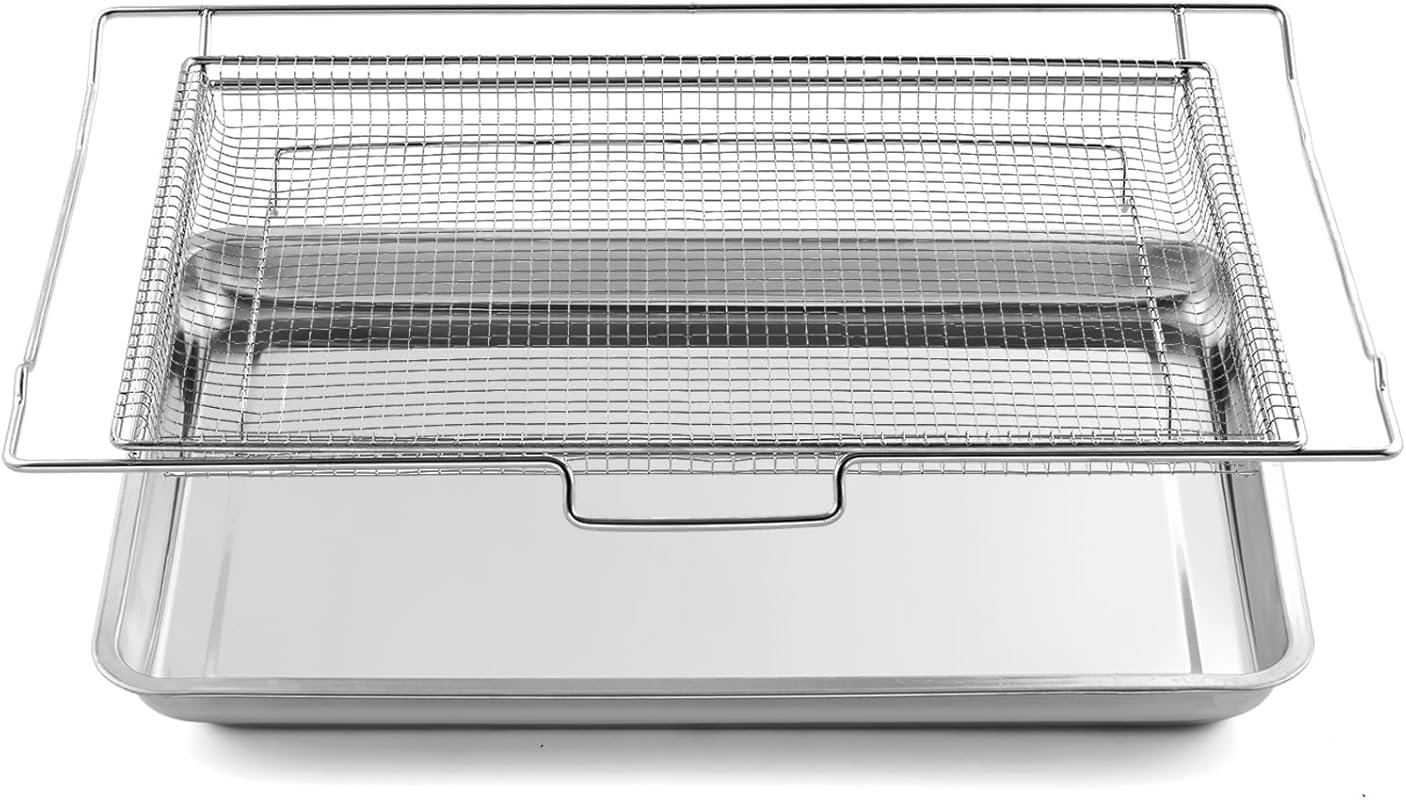 Allstare Stainless Steel Air Fryer Tray for Frigidaire Oven Parts